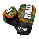 FUJIMAE RADICAL 3 BOXING GLOVES - ORANGE/GREEN